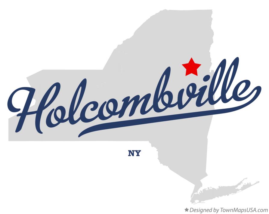 Map of Holcombville New York NY
