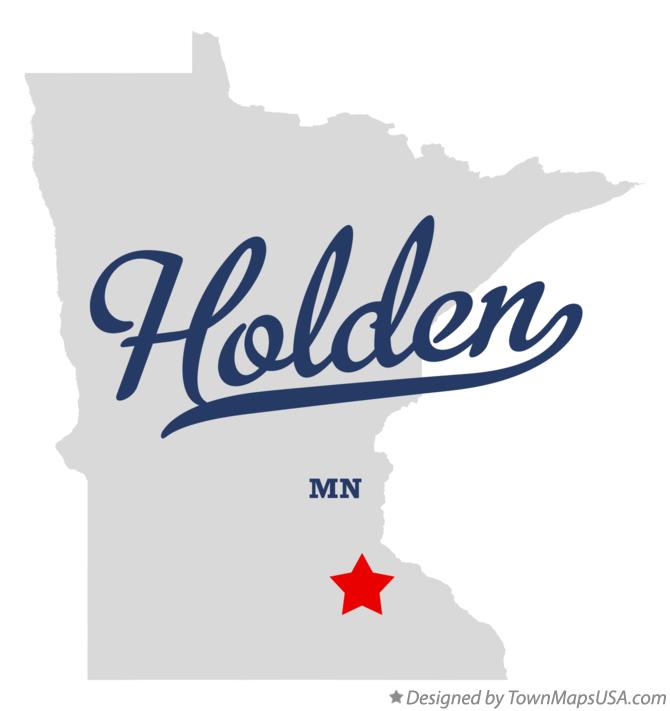 Map of Holden Minnesota MN