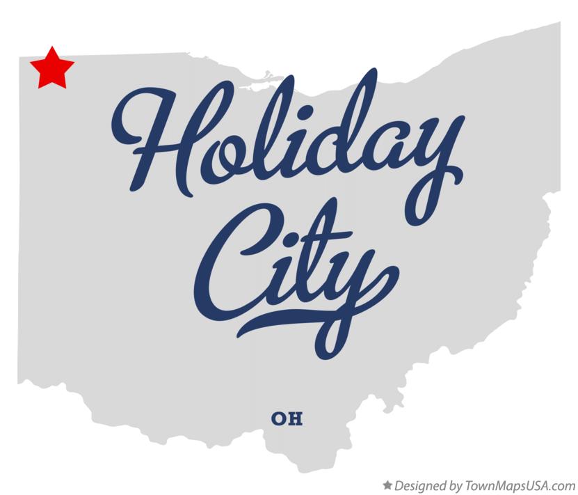 Map of Holiday City Ohio OH