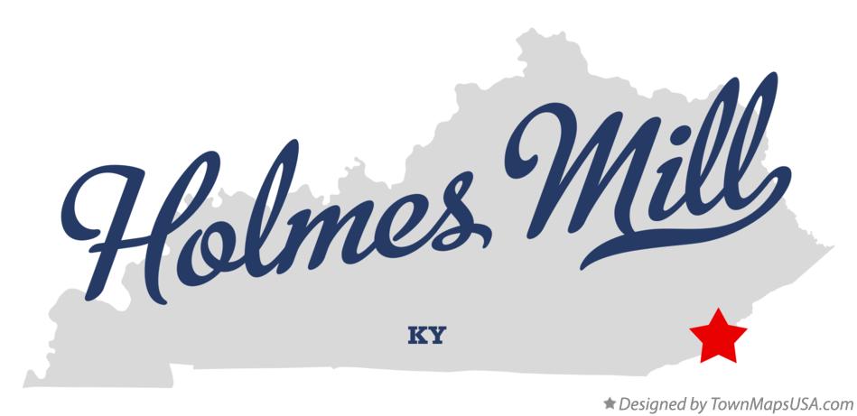 Map of Holmes Mill Kentucky KY