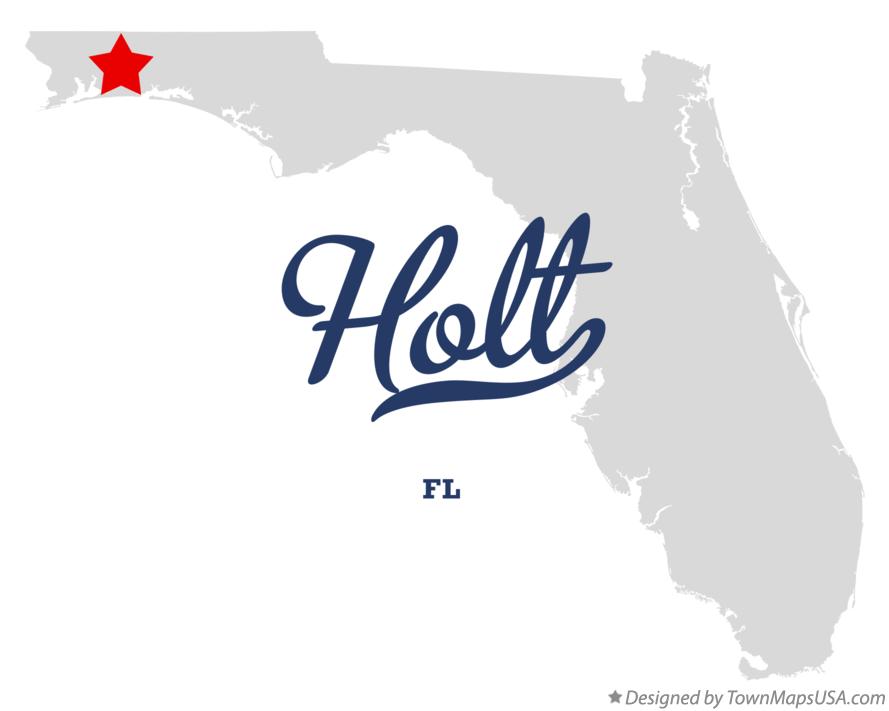 Map of Holt Florida FL