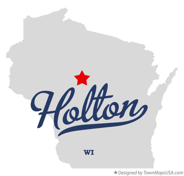 Map of Holton Wisconsin WI