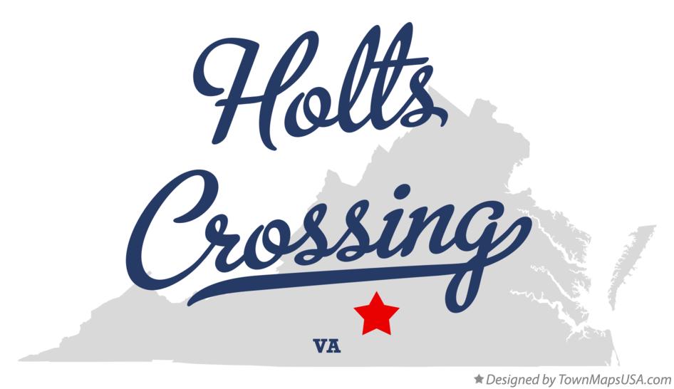 Map of Holts Crossing Virginia VA