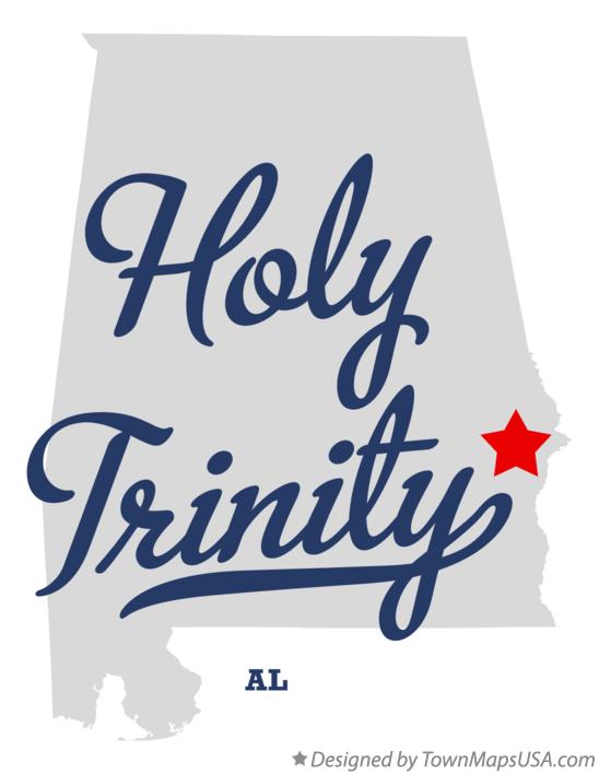 Map of Holy Trinity Alabama AL