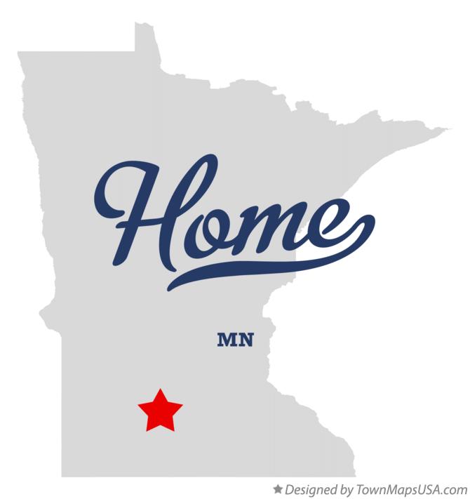 Map of Home Minnesota MN