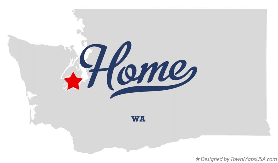Map of Home Washington WA