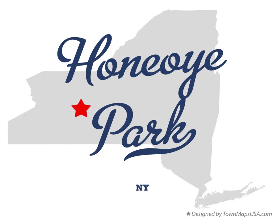 Map of Honeoye Park New York NY