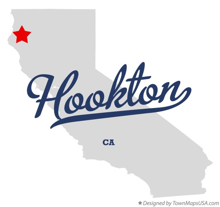 Map of Hookton California CA