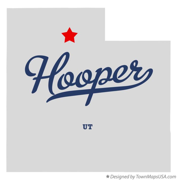 Map of Hooper Utah UT