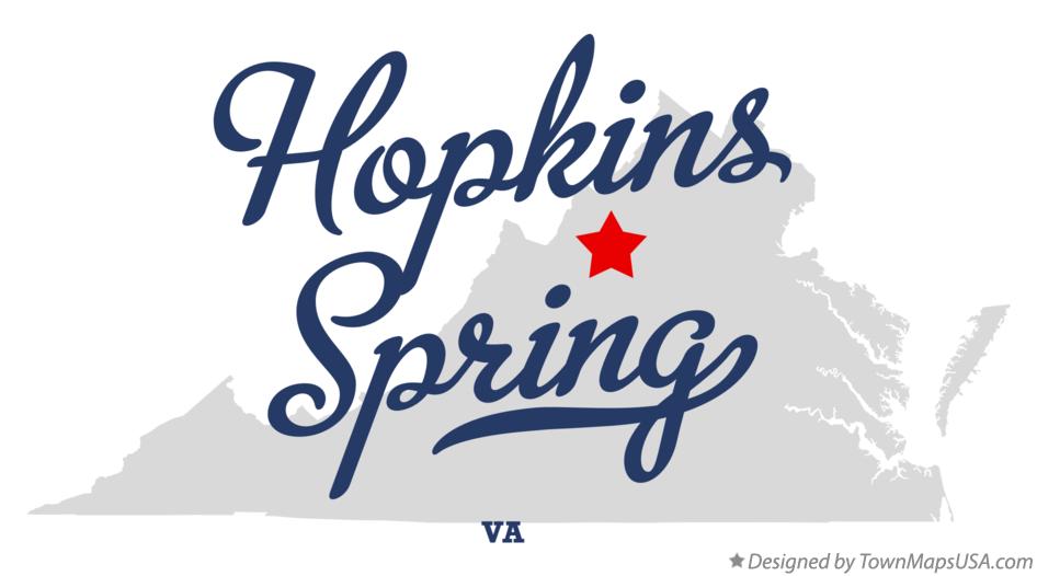 Map of Hopkins Spring Virginia VA