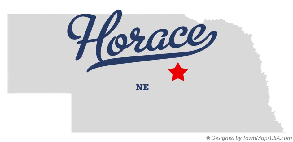 Map of Horace Nebraska NE
