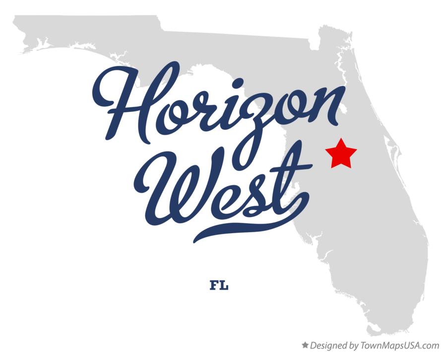 Map of Horizon West Florida FL