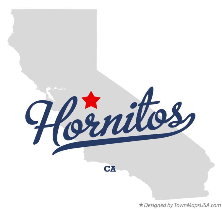 Map of Hornitos California CA