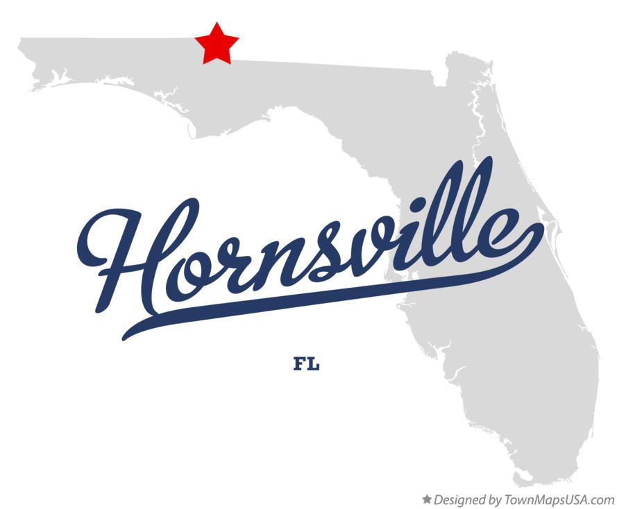 Map of Hornsville Florida FL