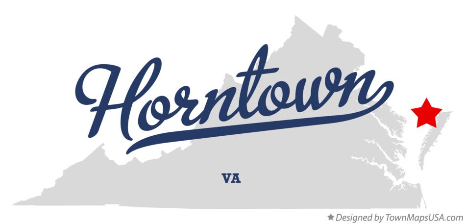 Map of Horntown Virginia VA
