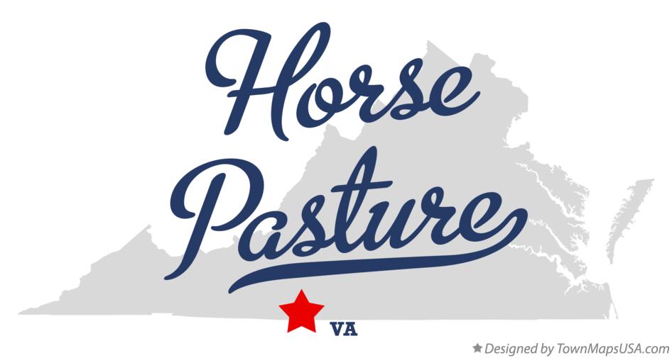 Map of Horse Pasture Virginia VA