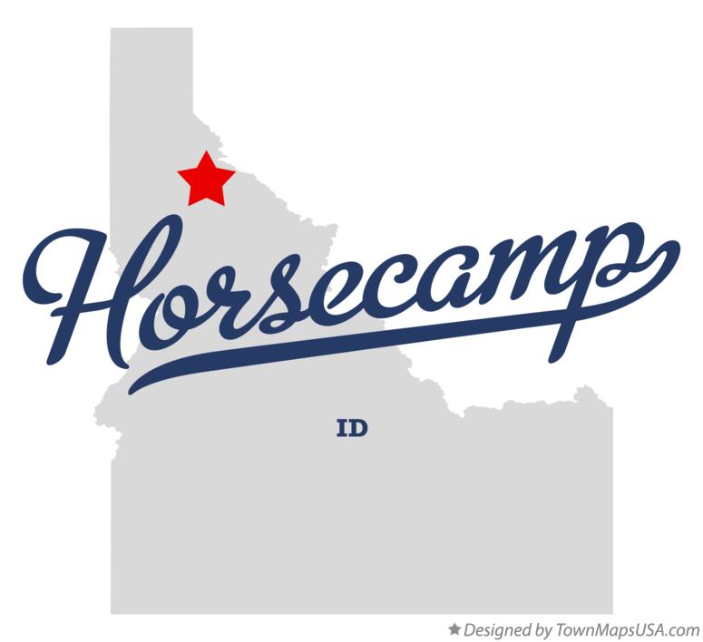 Map of Horsecamp Idaho ID
