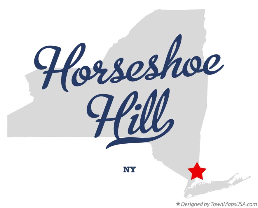 Map of Horseshoe Hill New York NY