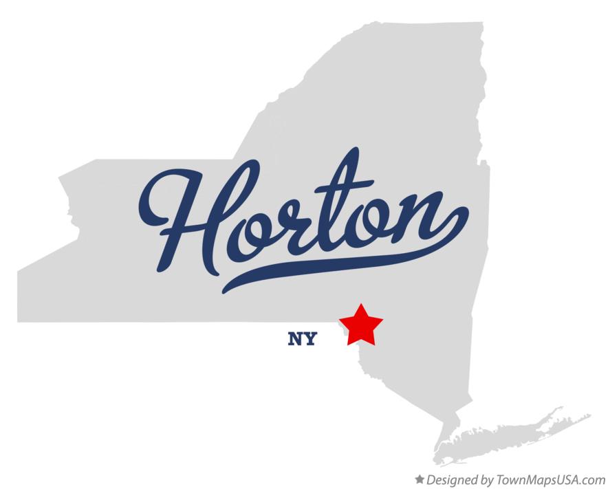 Map of Horton New York NY
