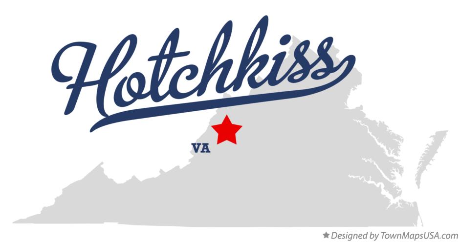 Map of Hotchkiss Virginia VA