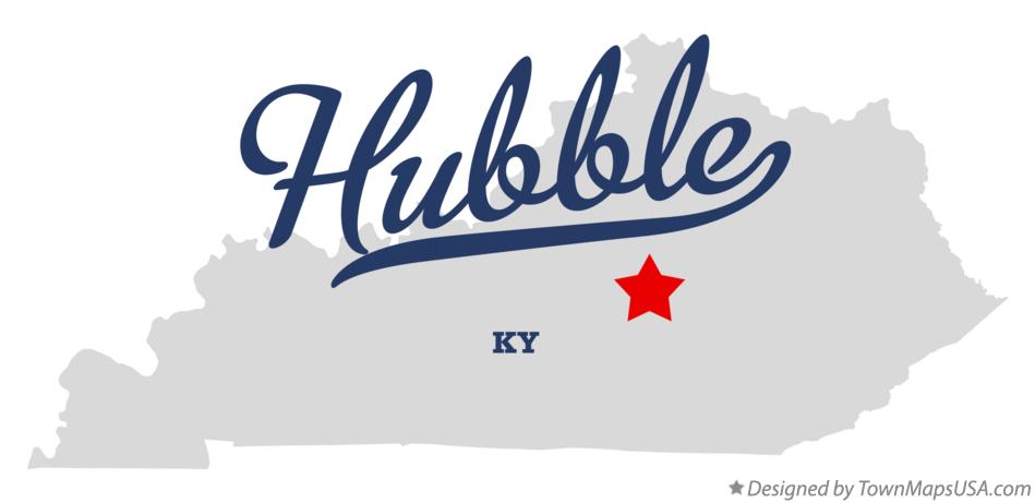 Map of Hubble Kentucky KY