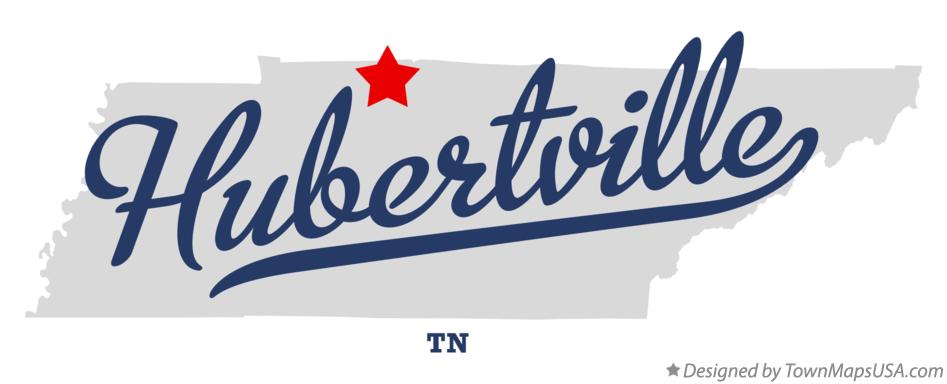 Map of Hubertville Tennessee TN