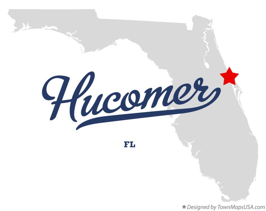 Map of Hucomer Florida FL