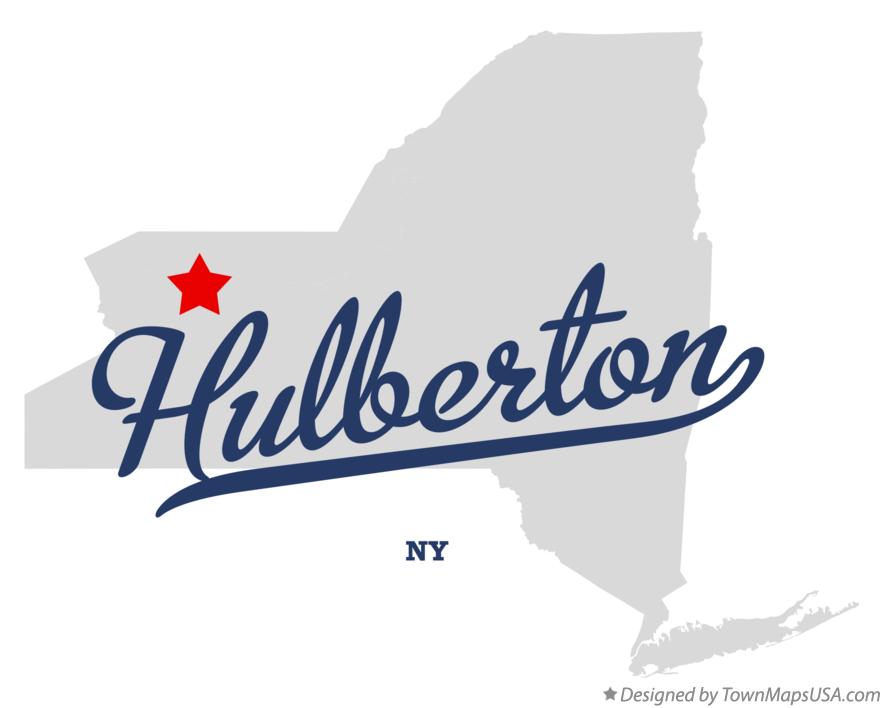 Map of Hulberton New York NY