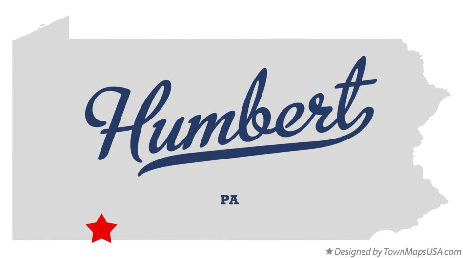 Map of Humbert Pennsylvania PA