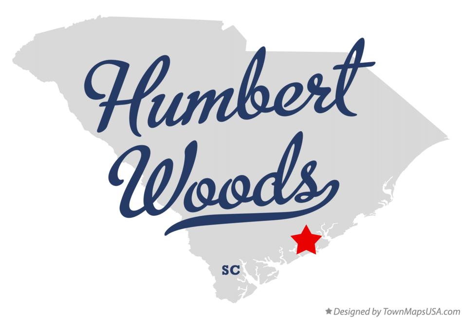 Map of Humbert Woods South Carolina SC