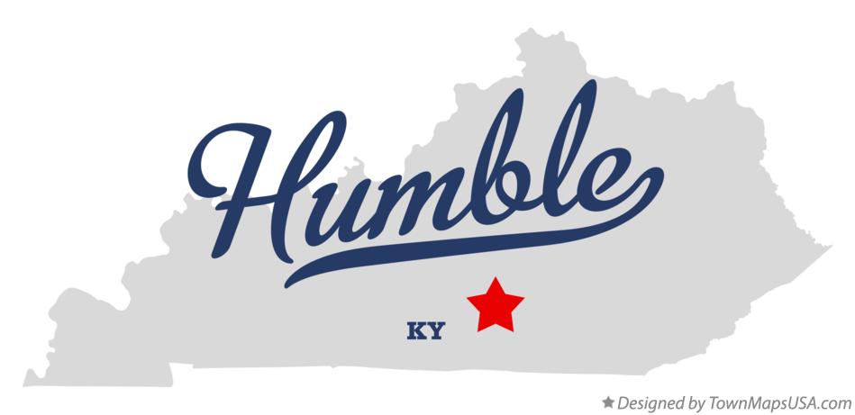 Map of Humble Kentucky KY