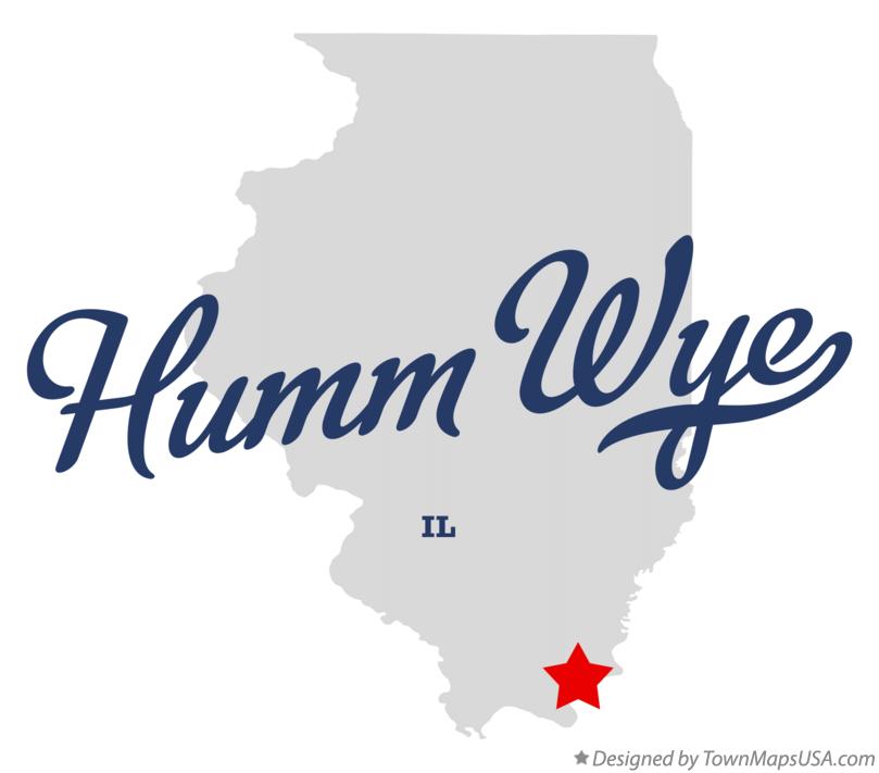 Map of Humm Wye Illinois IL