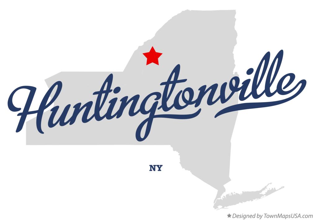 Map of Huntingtonville New York NY