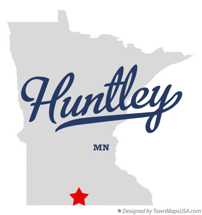 Map of Huntley Minnesota MN