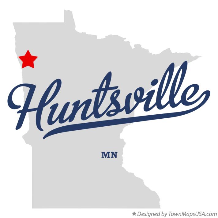 Map of Huntsville Minnesota MN