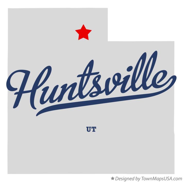 Map of Huntsville Utah UT