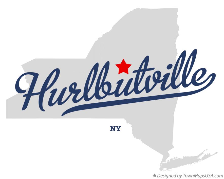 Map of Hurlbutville New York NY