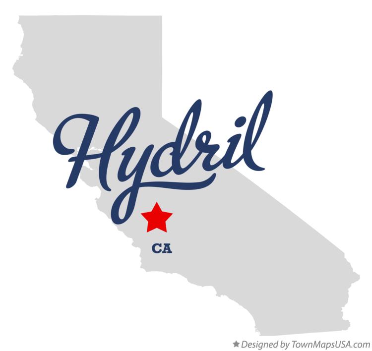 Map of Hydril California CA