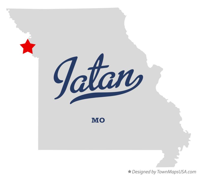 Map of Iatan Missouri MO