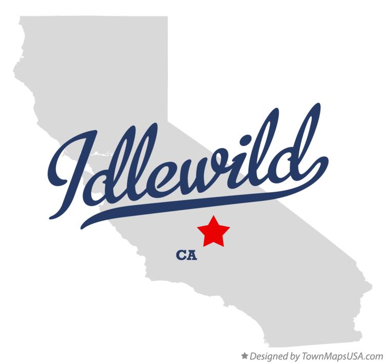 Map of Idlewild California CA