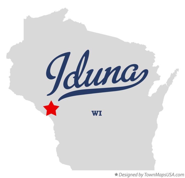 Map of Iduna Wisconsin WI
