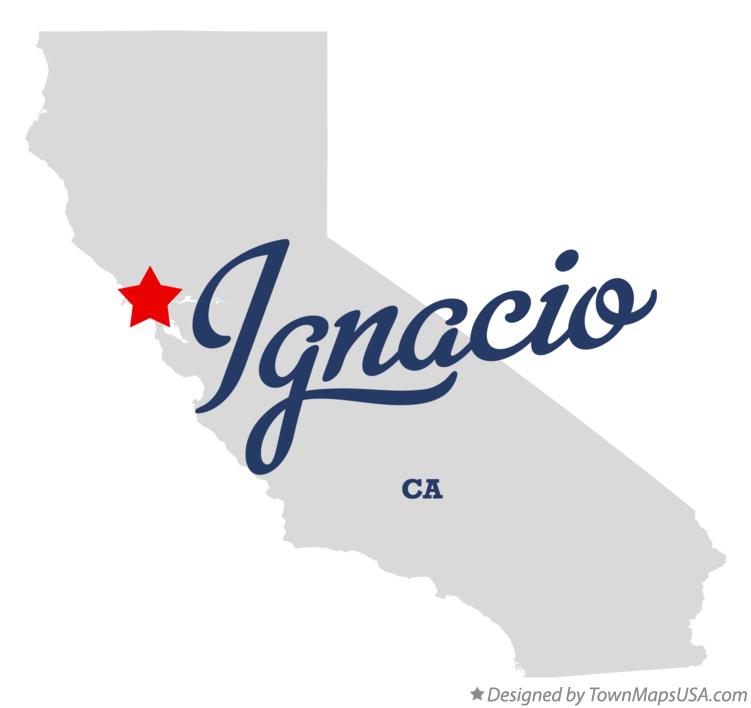 Map of Ignacio California CA
