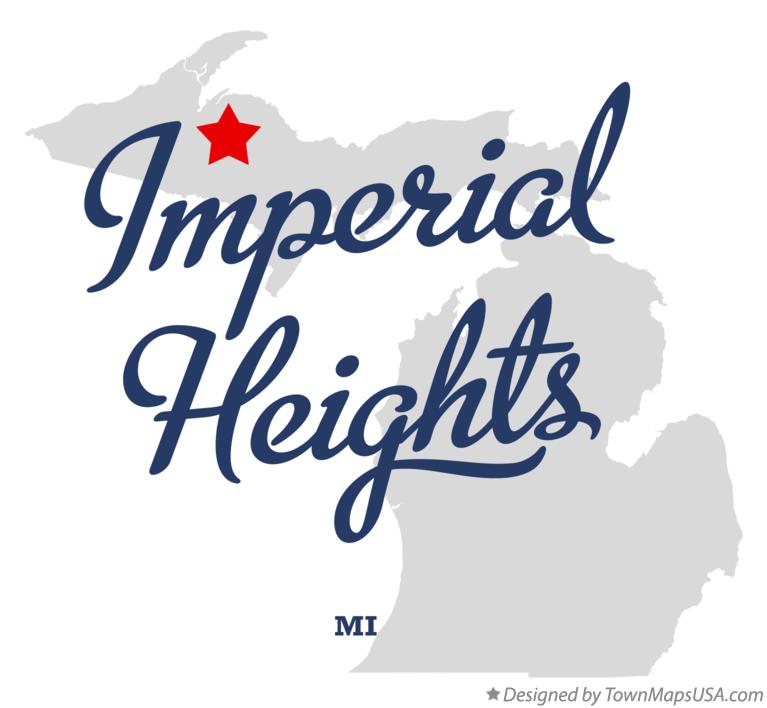 Map of Imperial Heights Michigan MI