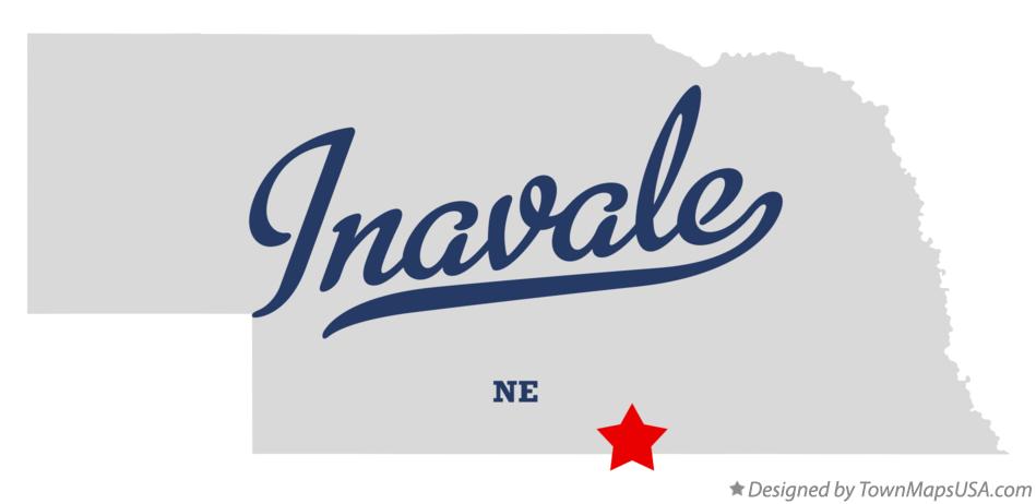 Map of Inavale Nebraska NE