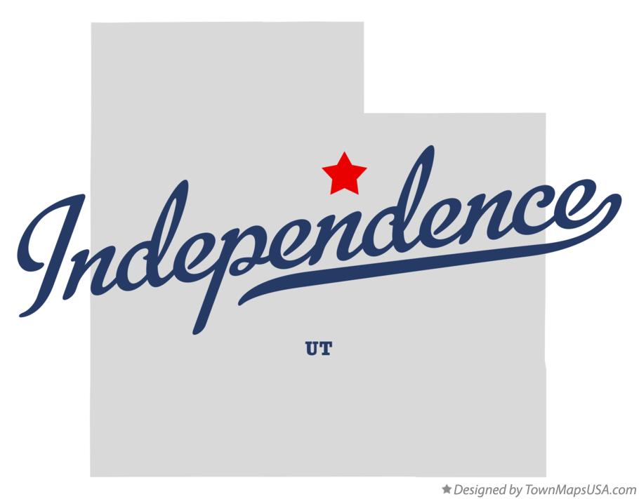 Map of Independence Utah UT