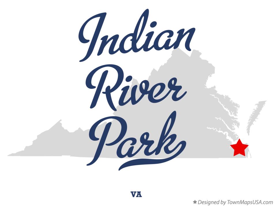 Map of Indian River Park Virginia VA