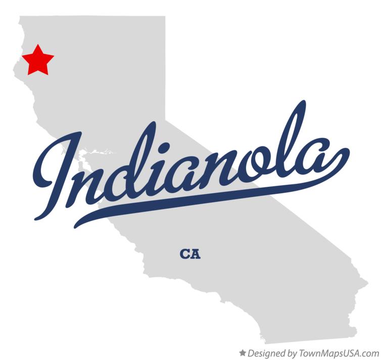 Map of Indianola California CA