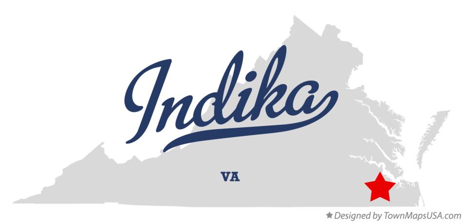 Map of Indika Virginia VA