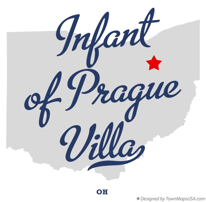 Map of Infant of Prague Villa Ohio OH