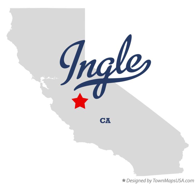 Map of Ingle California CA